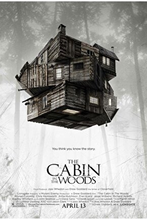 The Cabin in the Woods (2012) AFİŞ - POSTER ( FOLYO ) - AFİŞ - POSTER-6679