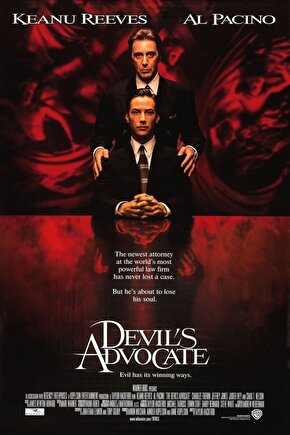 The Devils Advocate (1997) 1 AFİŞ - POSTER ( FOLYO ) - AFİŞ - POSTER-6785