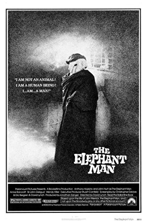 The Elephant Man (1980) 1 AFİŞ - POSTER ( FOLYO ) - AFİŞ - POSTER-6796