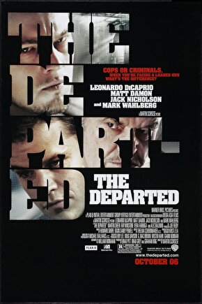 The Departed (2006) 1 AFİŞ - POSTER ( FOLYO ) - AFİŞ - POSTER-6777