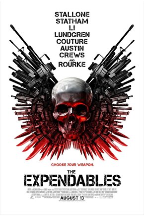 The Expendables (2010) AFİŞ - POSTER ( FOLYO ) - AFİŞ - POSTER-6858