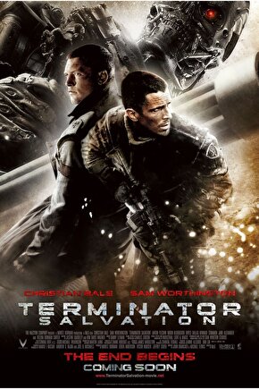 Terminator Salvation (2009) 4 AFİŞ - POSTER ( FOLYO ) - AFİŞ - POSTER-6451