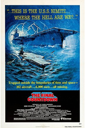 The Final Countdown (1980) AFİŞ - POSTER ( FOLYO ) - AFİŞ - POSTER-6939