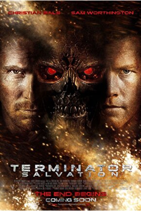 Terminator Salvation (2009) AFİŞ - POSTER ( FOLYO ) - AFİŞ - POSTER-6452