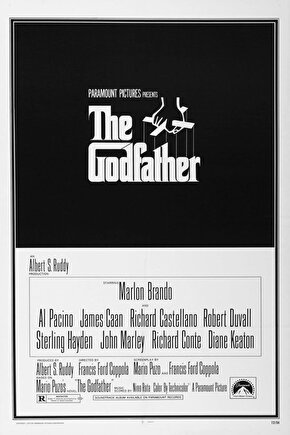 The Godfather (1972) 0003 AFİŞ - POSTER ( FOLYO ) - AFİŞ - POSTER-7020