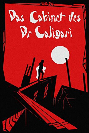 The Cabinet of Dr. Caligari (1920) AFİŞ - POSTER ( FOLYO ) - AFİŞ - POSTER-6680