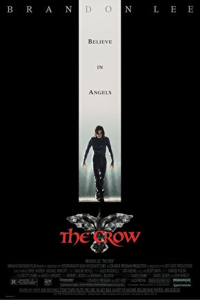 The Crow (1994) AFİŞ - POSTER ( FOLYO ) - AFİŞ - POSTER-6731