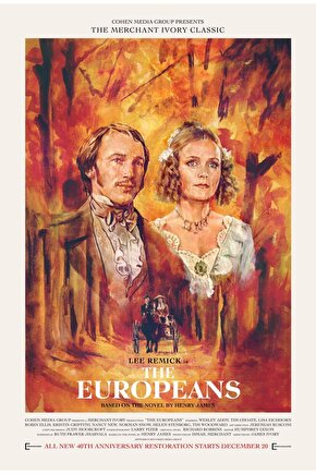 The Europeans (1979) AFİŞ - POSTER ( FOLYO ) - AFİŞ - POSTER-6836