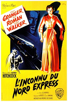 Strangers on a Train (1951) 1 AFİŞ - POSTER ( FOLYO ) - AFİŞ - POSTER-6230