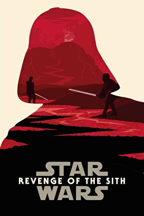 Star Wars Episode III - Revenge of the Sith (2005) 8 AFİŞ - POSTER ( FOLYO ) - AFİŞ - POSTER-6114