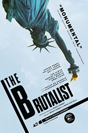 The Brutalist (2024) 0001 AFİŞ - POSTER ( FOLYO ) - AFİŞ - POSTER-6669