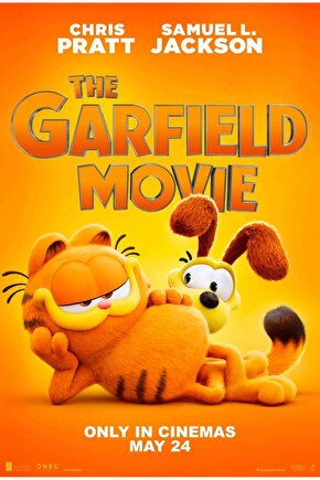 The Garfield Movie (2024) 0001 AFİŞ - POSTER ( FOLYO ) - AFİŞ - POSTER-6994