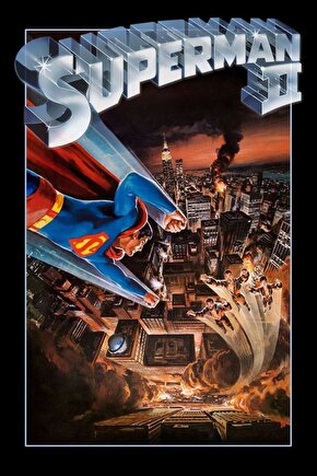 Superman II (1980) 1 AFİŞ - POSTER ( FOLYO ) - AFİŞ - POSTER-6295