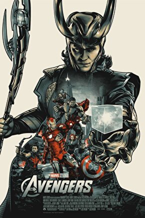 The Avengers (2012) 0003 AFİŞ - POSTER ( FOLYO ) - AFİŞ - POSTER-6552