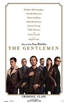 The Gentlemen (2019) 1 AFİŞ - POSTER ( FOLYO ) - AFİŞ - POSTER-7005