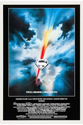 Superman (1978) 1 AFİŞ - POSTER ( FOLYO ) - AFİŞ - POSTER-6287