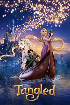 Tangled (2010) 2 AFİŞ - POSTER ( FOLYO ) - AFİŞ - POSTER-6347