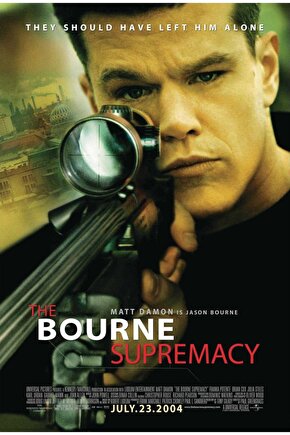 The Bourne Supremacy (2004) 3 AFİŞ - POSTER ( FOLYO ) - AFİŞ - POSTER-6645