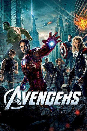 The Avengers (2012) 0001 AFİŞ - POSTER ( FOLYO ) - AFİŞ - POSTER-6550