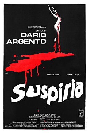 Suspiria (1977) 1 AFİŞ - POSTER ( FOLYO ) - AFİŞ - POSTER-6311