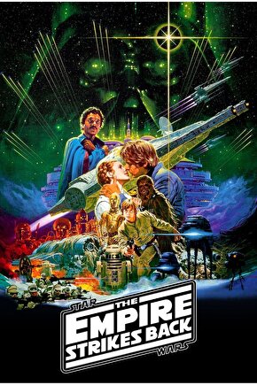 The Empire Strikes Back (1980) 4 AFİŞ - POSTER ( FOLYO ) - AFİŞ - POSTER-6807