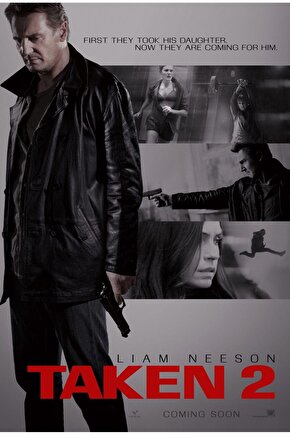 Taken 2 (2012) 3 AFİŞ - POSTER ( FOLYO ) - AFİŞ - POSTER-6336