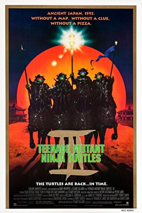 Teenage Mutant Ninja Turtles III (1993) AFİŞ - POSTER ( FOLYO ) - AFİŞ - POSTER-6407