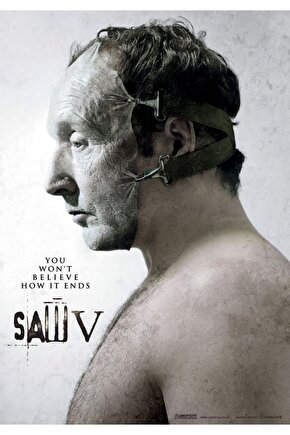 Saw V (2008) 3 AFİŞ - POSTER ( FOLYO ) - AFİŞ - POSTER-5585