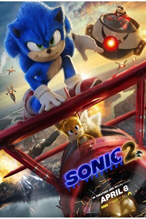 Sonic the Hedgehog 2 (2022) 0004 AFİŞ - POSTER ( FOLYO ) - AFİŞ - POSTER-5835