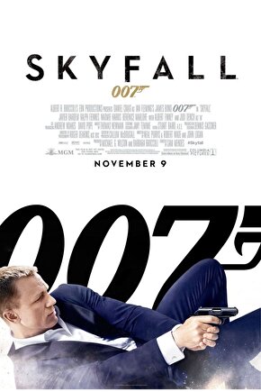 Skyfall (2012) 1 AFİŞ - POSTER ( FOLYO ) - AFİŞ - POSTER-5765