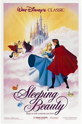 Sleeping Beauty (1959) 5 AFİŞ - POSTER ( FOLYO ) - AFİŞ - POSTER-5772