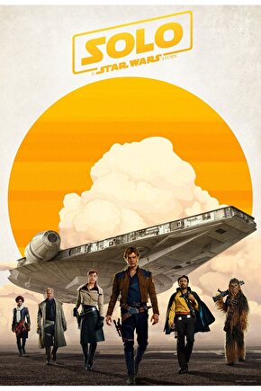 Solo A Star Wars Story (2018) 3 AFİŞ - POSTER ( FOLYO ) - AFİŞ - POSTER-5813