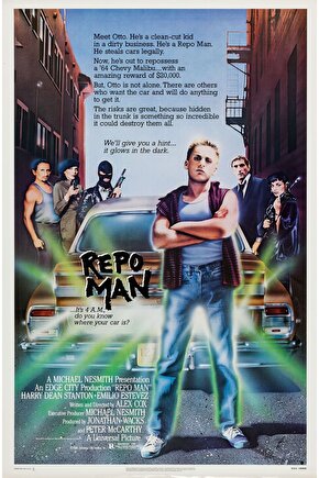 Repo Man (1984) AFİŞ - POSTER ( FOLYO ) - AFİŞ - POSTER-5387