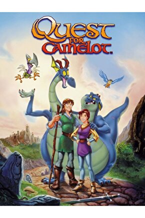 Quest for Camelot (1998) 4 AFİŞ - POSTER ( FOLYO ) - AFİŞ - POSTER-5251