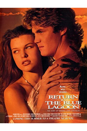 Return to the Blue Lagoon (1991) AFİŞ - POSTER ( FOLYO ) - AFİŞ - POSTER-5429