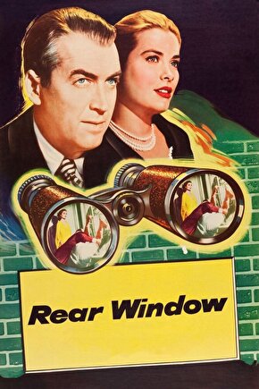 Rear Window (1954) 5 AFİŞ - POSTER ( FOLYO ) - AFİŞ - POSTER-5341