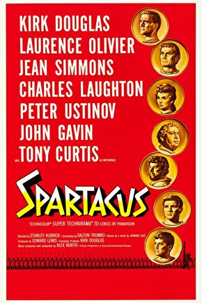 Spartacus (1960) 3 AFİŞ - POSTER ( FOLYO ) - AFİŞ - POSTER-5874