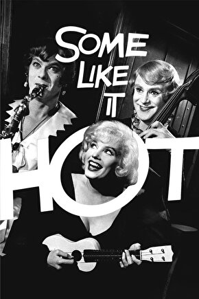 Some Like It Hot (1959) 1 AFİŞ - POSTER ( FOLYO ) - AFİŞ - POSTER-5821