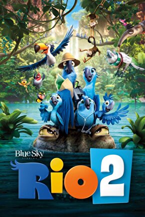 Rio 2 (2014) 2 AFİŞ - POSTER ( FOLYO ) - AFİŞ - POSTER-5449