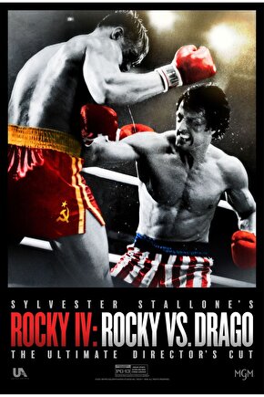 Rocky IV (1985) 1 AFİŞ - POSTER ( FOLYO ) - AFİŞ - POSTER-5512