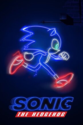 Sonic the Hedgehog (2020) 0001 AFİŞ - POSTER ( FOLYO ) - AFİŞ - POSTER-5827