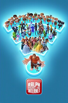 Ralph Breaks the Internet (2018) 1 AFİŞ - POSTER ( FOLYO ) - AFİŞ - POSTER-5276