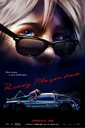 Ready Player One (2018) 3 AFİŞ - POSTER ( FOLYO ) - AFİŞ - POSTER-5326