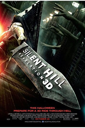 Silent Hill Revelation 3D (2012) 3 AFİŞ - POSTER ( FOLYO ) - AFİŞ - POSTER-5744