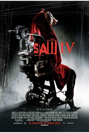 Saw IV (2007) 2 AFİŞ - POSTER ( FOLYO ) - AFİŞ - POSTER-5582