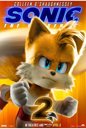 Sonic the Hedgehog 2 (2022) 0007 AFİŞ - POSTER ( FOLYO ) - AFİŞ - POSTER-5838