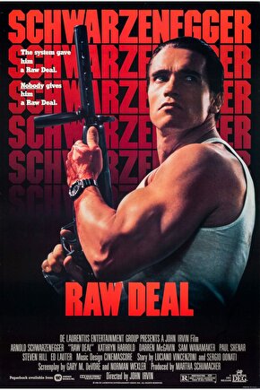 Raw Deal (1986) 1 AFİŞ - POSTER ( FOLYO ) - AFİŞ - POSTER-5317