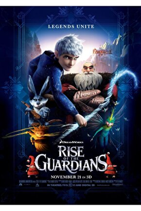 Rise of the Guardians (2012) 10 AFİŞ - POSTER ( FOLYO ) - AFİŞ - POSTER-5458