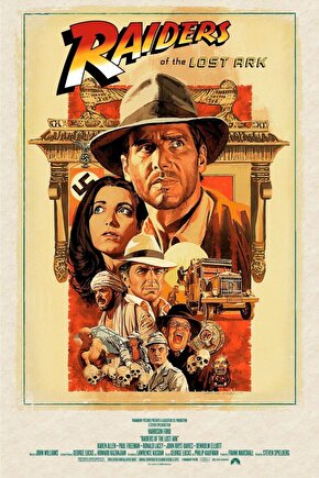 Raiders of the Lost Ark (1981) 1 AFİŞ - POSTER ( FOLYO ) - AFİŞ - POSTER-5264