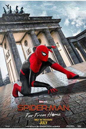 Spider-Man Far From Home (2019) 1 AFİŞ - POSTER ( FOLYO ) - AFİŞ - POSTER-5930